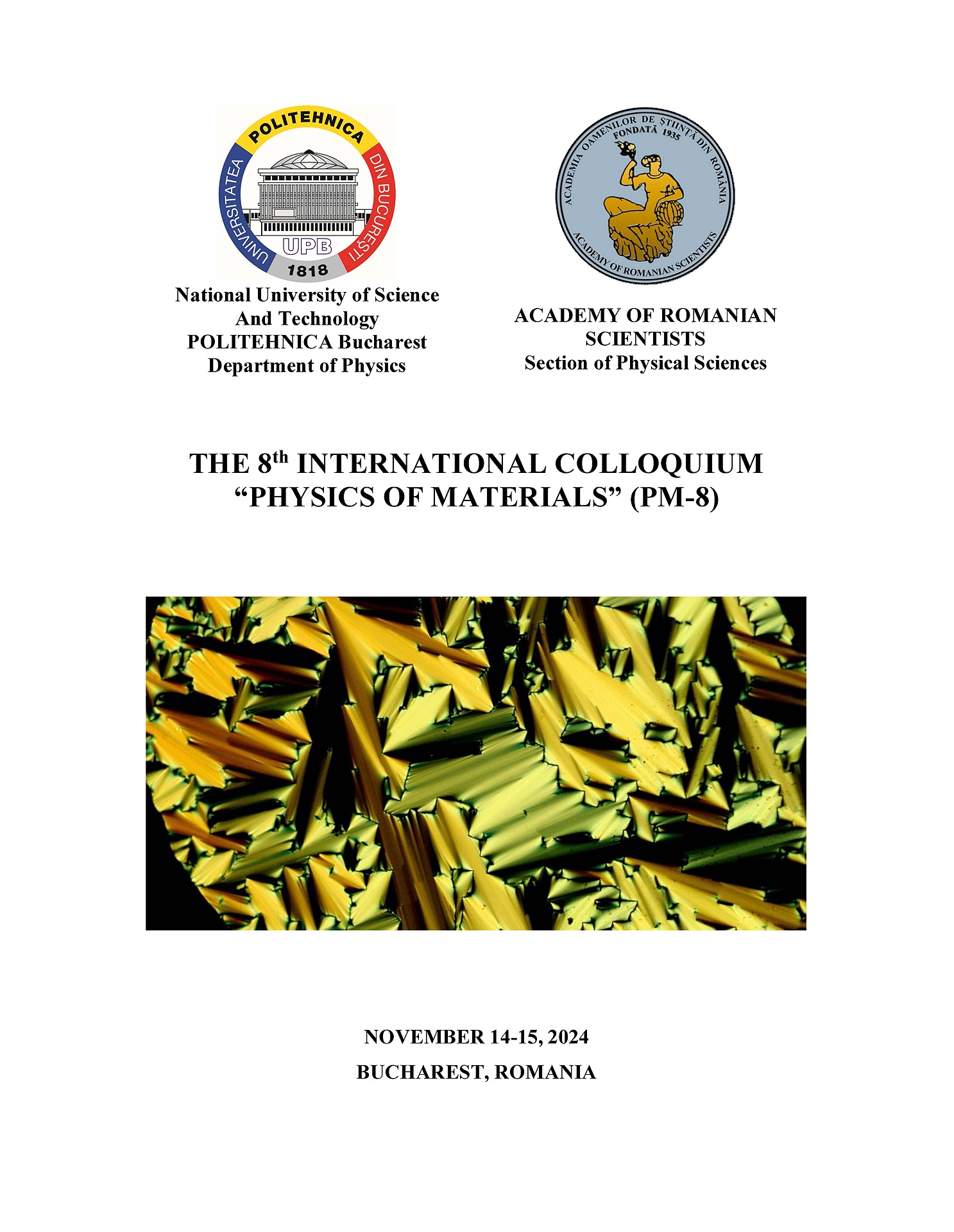 PM-8 Conference Cover